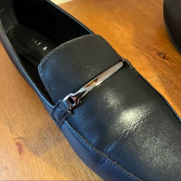 Kelly and Katie black loafers . Flat shoes - Picture 5 of 7